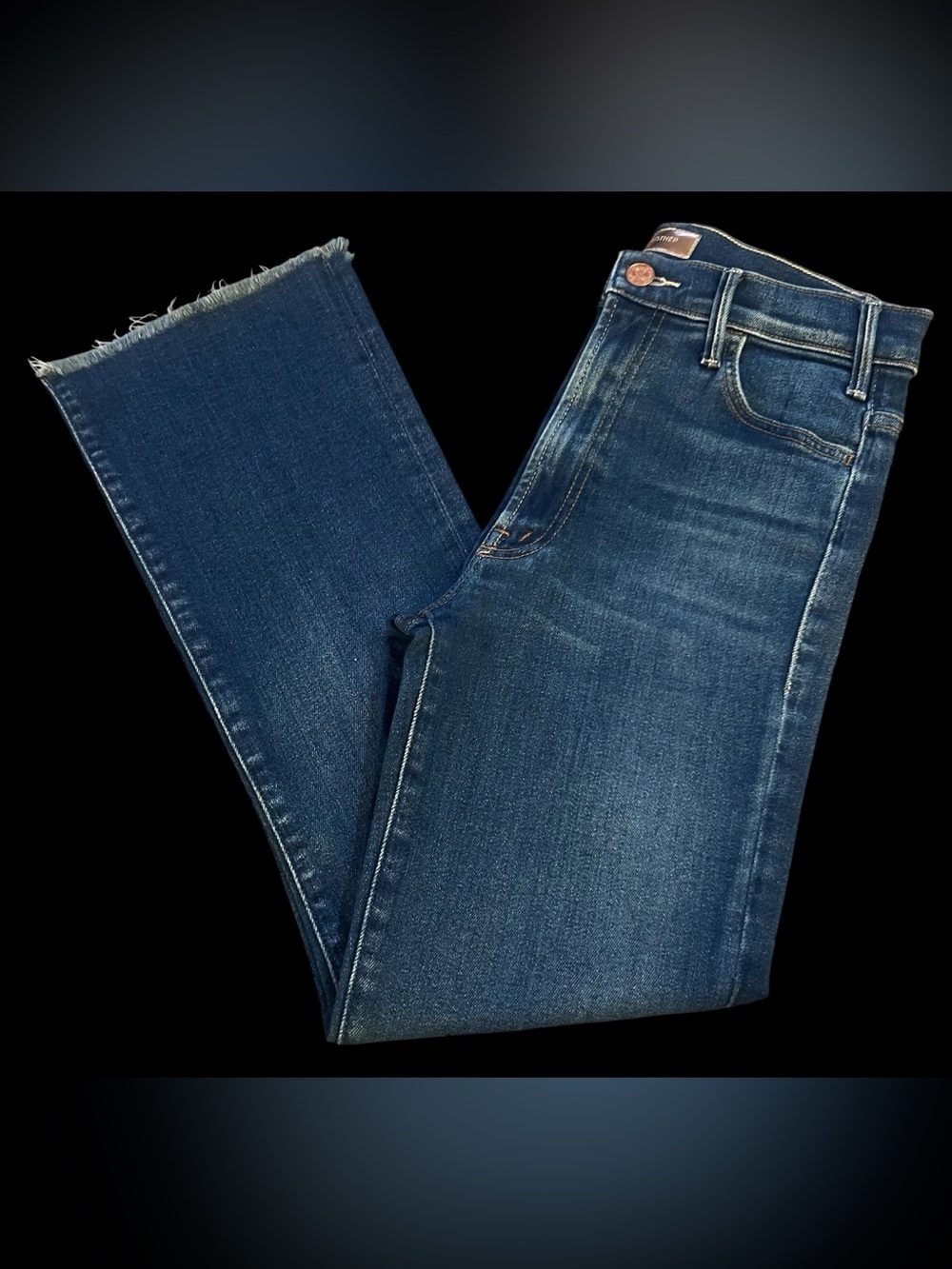 MOTHER Hustler Ankle Fray, Size 26 - Picture 4 of 16